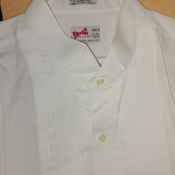 Men's tuxedo shirt and black dress pants - will include some ties - Picture 3 of 9